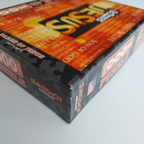 1000 Piece "The Names of Jesus" Jigsaw Puzzle - Picture 3 of 4